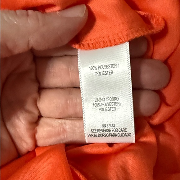 Gabby Skye Coral Ruffled Women’s Dress Size 6‎ - Picture 8 of 9